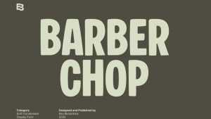 Barber Chop Font › Fontesk