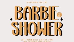 Barbie Shower Font › Fontesk
