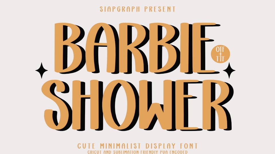 Barbie Shower Font › Fontesk
