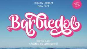 Barbiedol Font › Fontesk
