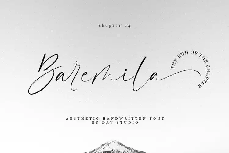 Baremila Script Font