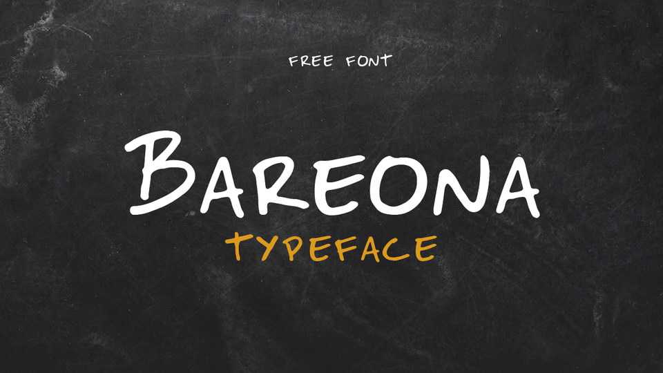 Bareona Font › Fontesk