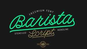 Barista Script Font › Fontesk