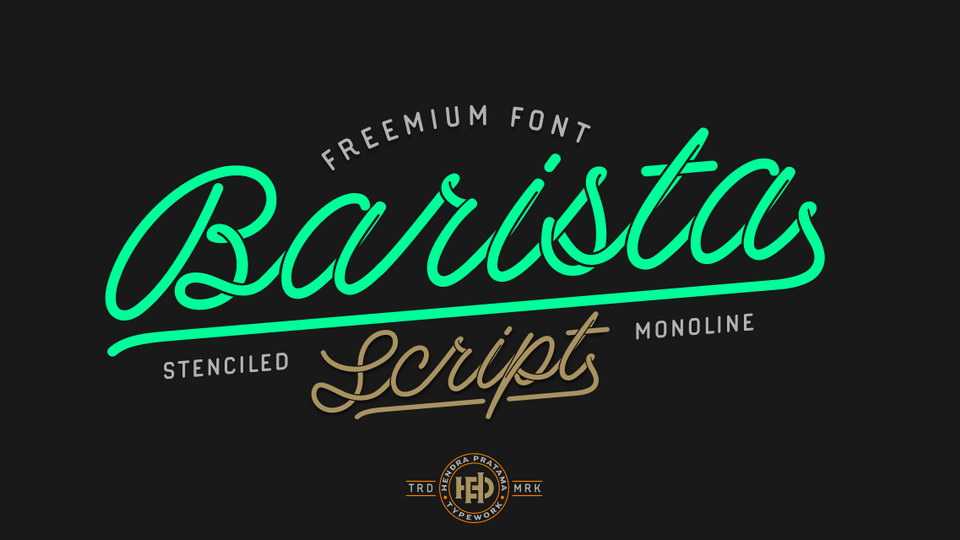 Barista Script Font › Fontesk
