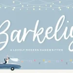 Barkeliy Lovely Handwritten Font
