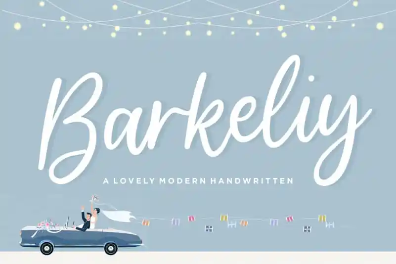 Barkeliy Lovely Handwritten Font