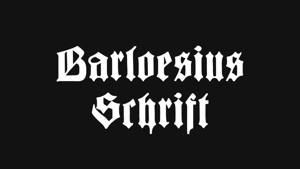 Barloesius Font › Fontesk