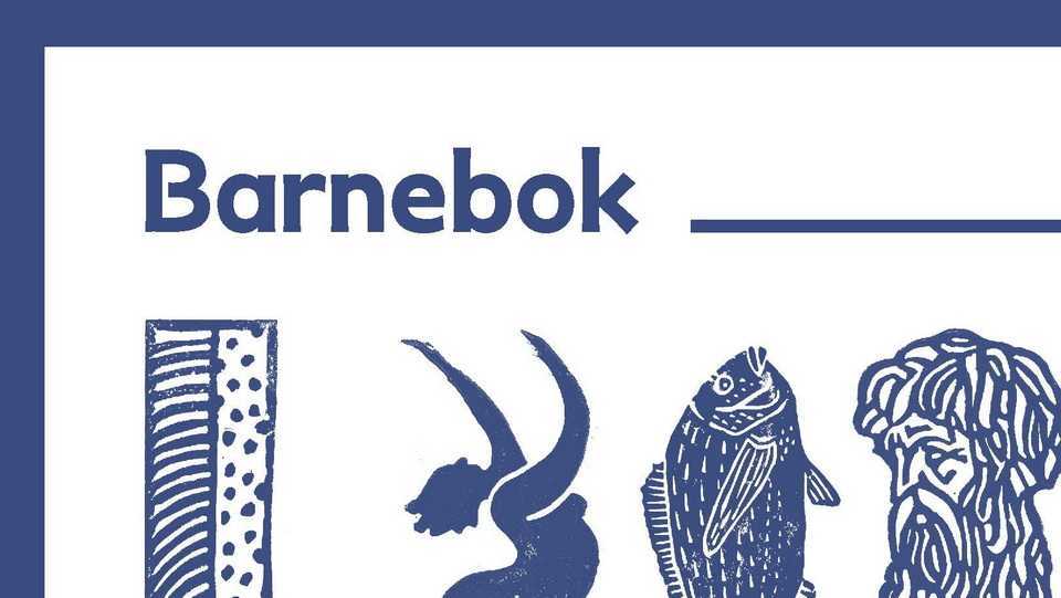 Barnebok Font Family › Fontesk