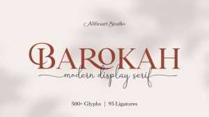 Barokah Serif Font Duo › Fontesk