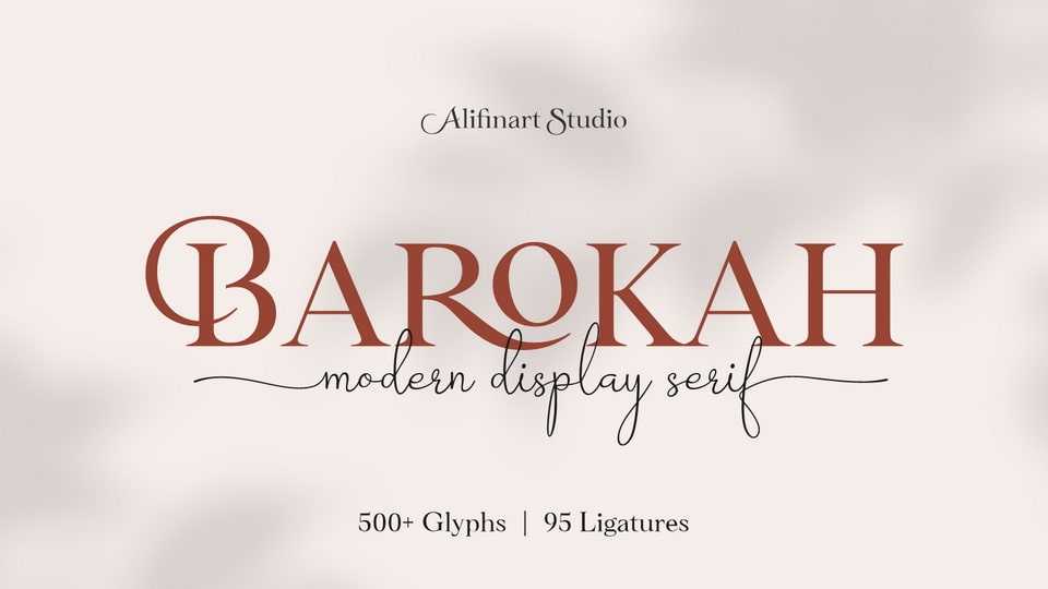 Barokah Serif Font Duo › Fontesk