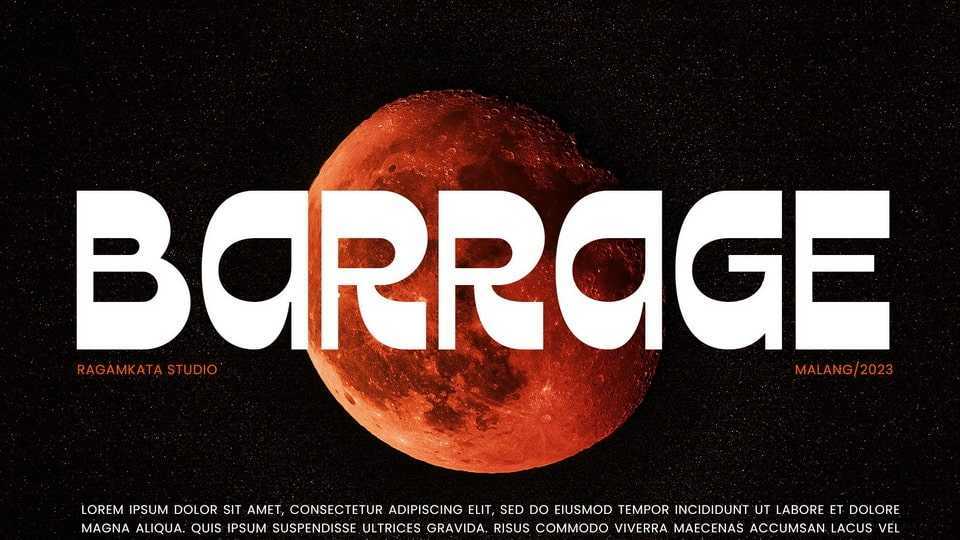 Barrage Font › Fontesk