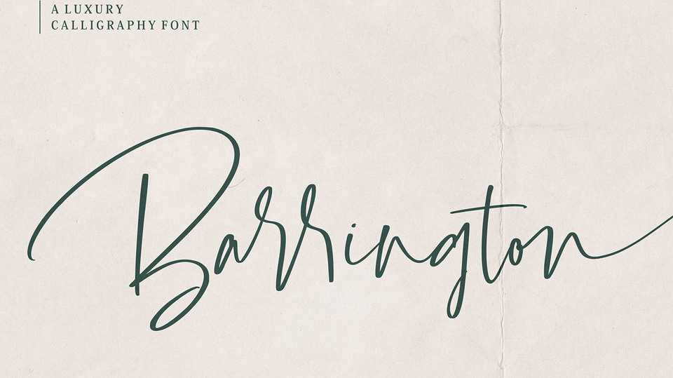 Barrington Font › Fontesk