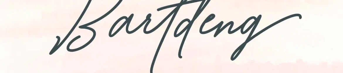 Bartdeng Handwritten Font