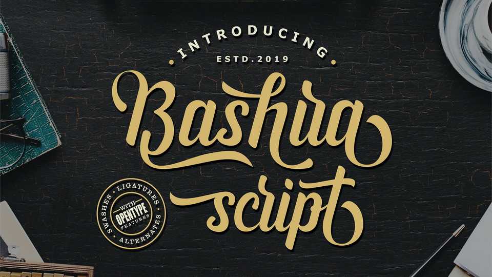 Bashira Font › Fontesk