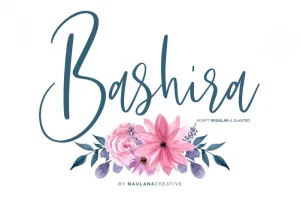 Bashira Handwritten Font