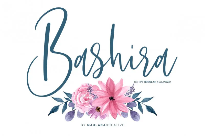 Bashira Handwritten Font