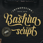 Bashira Script Font - Fonte Grátis Bashira Script Font