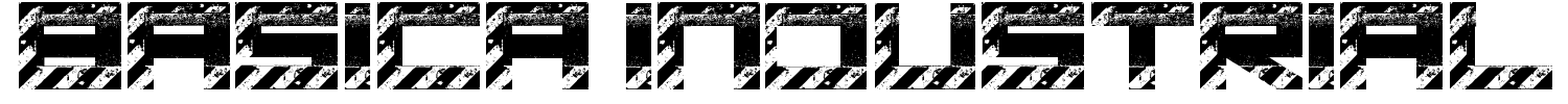 Basica Industrial Font | 1001 Free Fonts