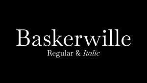 Baskervville Font Family › Fontesk