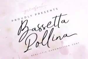 Bassetta Pollina Handwritten Font