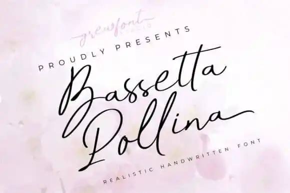 Bassetta Pollina Handwritten Font