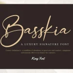 Basskia Font - Fonte Grátis Basskia Font