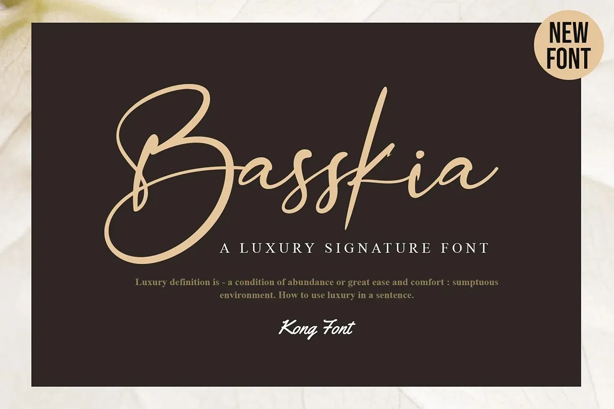 Basskia Font