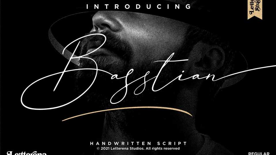 Basstian Script Font › Fontesk
