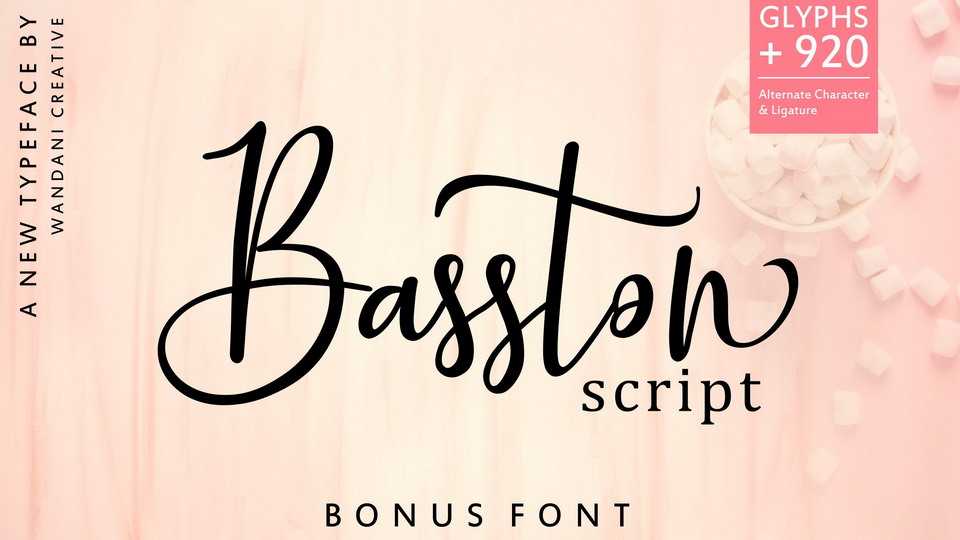 Basston Script Font › Fontesk