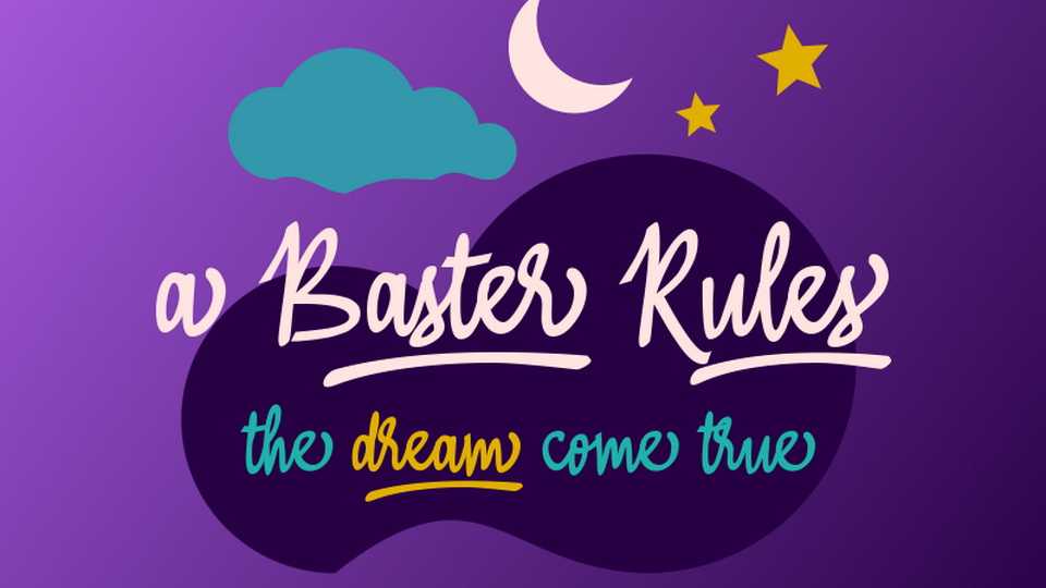 Baster Rules Font › Fontesk