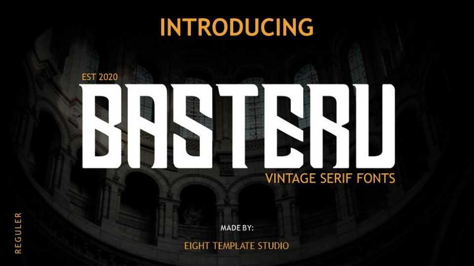 Basteru Font › Fontesk