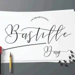 Bastille Day Script Font