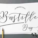 Bastille Day Script Font › Fontesk