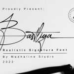 Bastliga Signature Font › Fontesk
