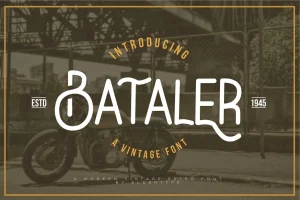 Bataler Typeface