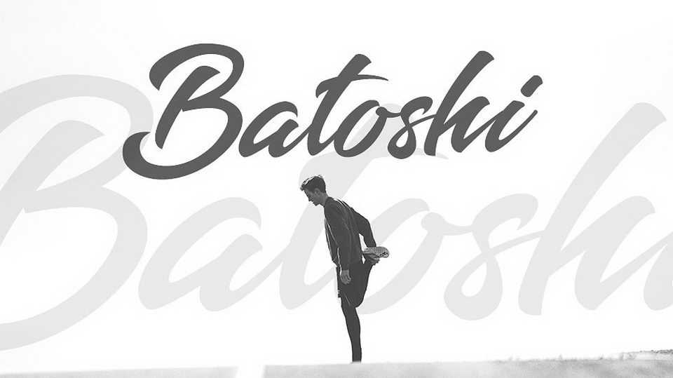 Batoshi Script Font › Fontesk
