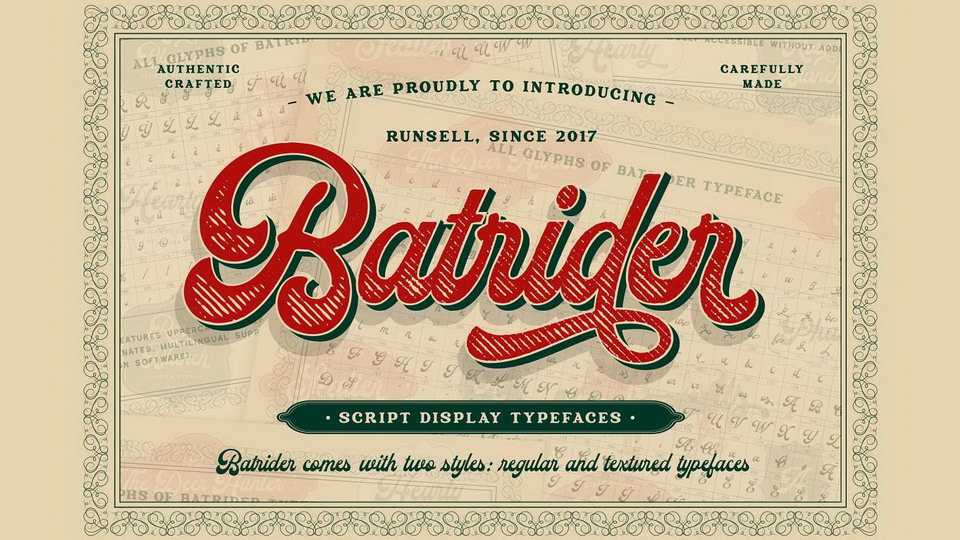 Batrider Font › Fontesk