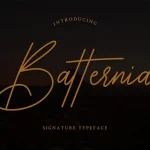 Batternia Font