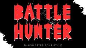 Battle Hunter Font › Fontesk
