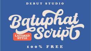 Batuphat Script Font › Fontesk