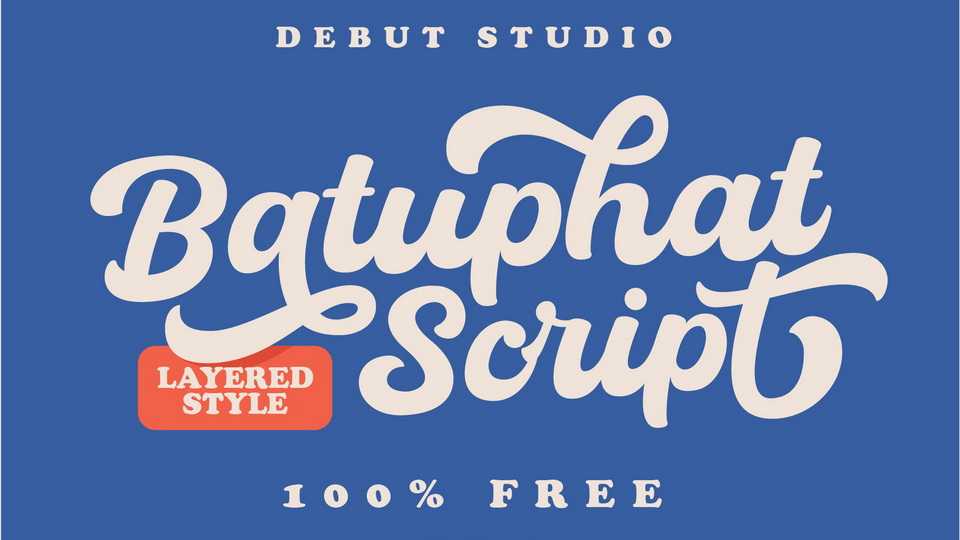 Batuphat Script Font › Fontesk
