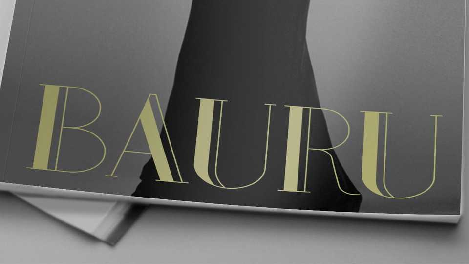 Bauru Font › Fontesk
