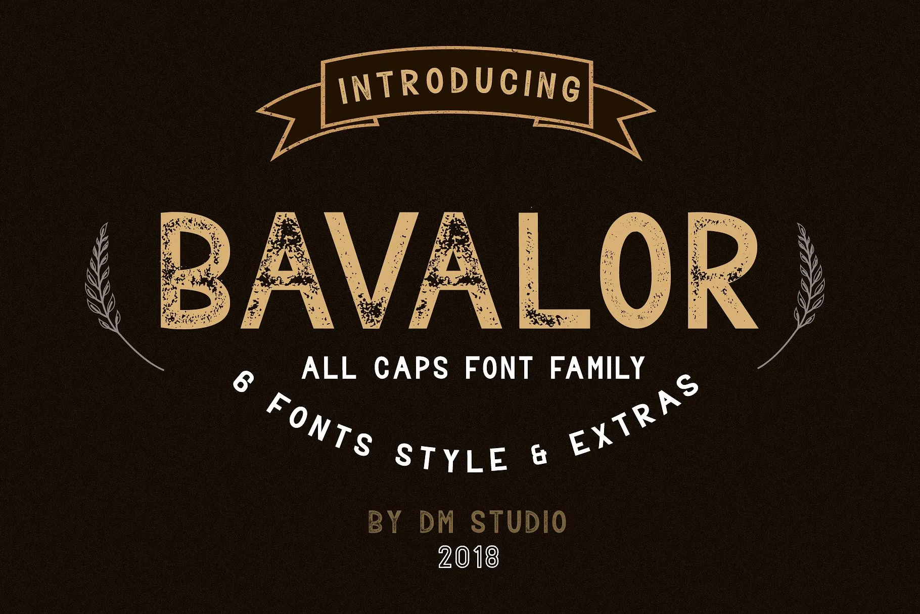Bavalor Typeface