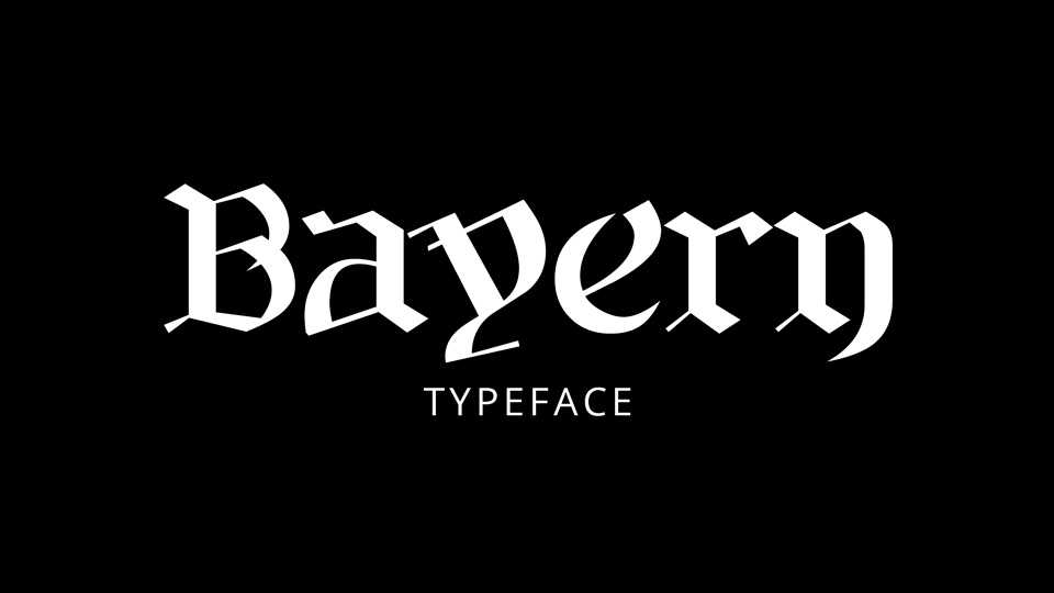 Bayern Font › Fontesk