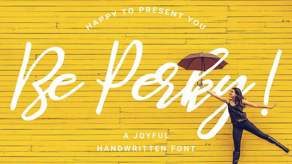 Be Perky Script Font › Fontesk