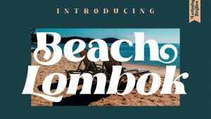 Beach Lombok Font › Fontesk