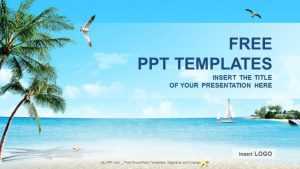 Beach Nature PowerPoint Templates