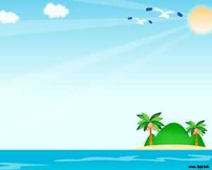 Beach PowerPoint Template