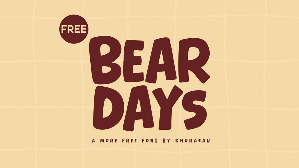 Bear Days Font › Fontesk