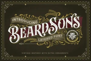 Beardsons Normal Blackletter Font